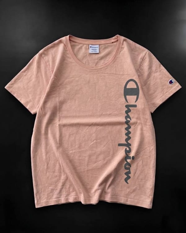 Champion Vertical Logo T-Shirt
