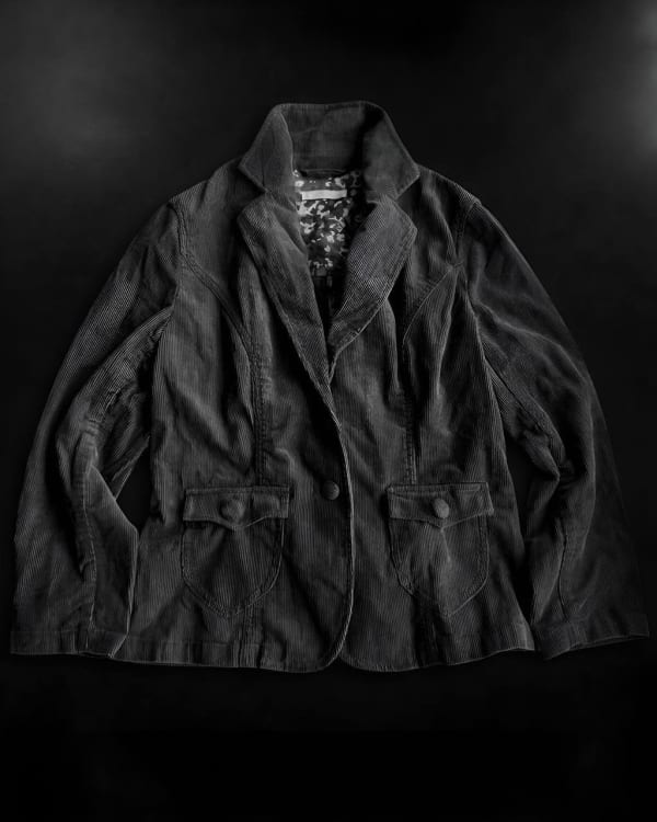 Vintage Corduroy Buttoned Jacket