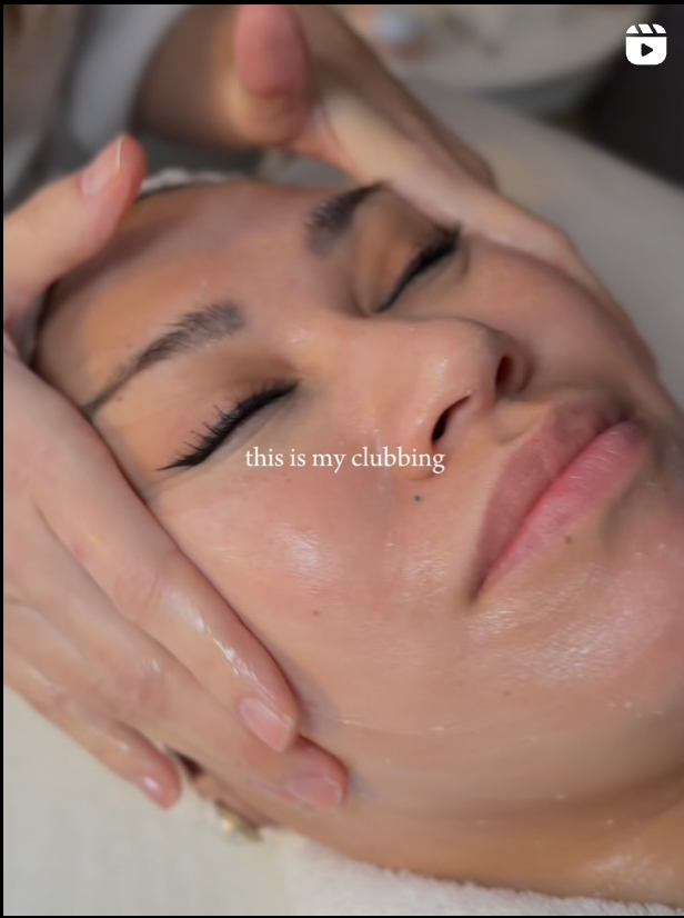 Instagram Image: Luxury skincare product display