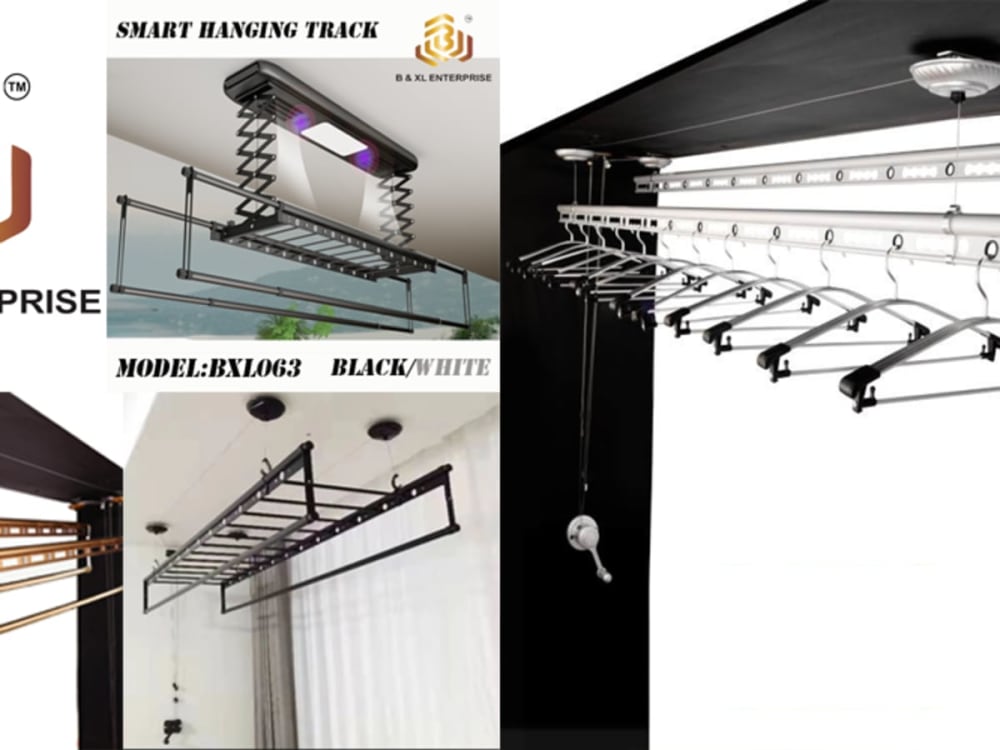 Easy Ceiling Lifting Clothes Hanger