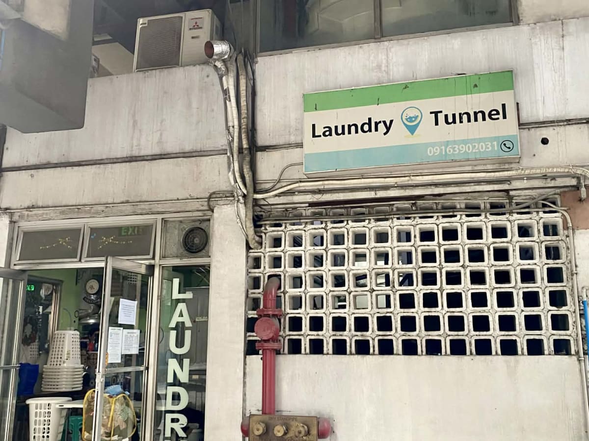 Laundry Tunnel laundry shop in Makati