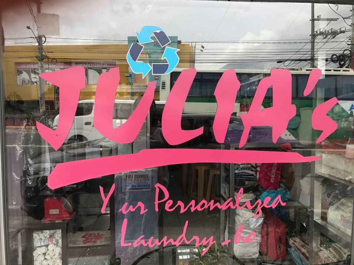 Julias laundry shop in Santa Rosa