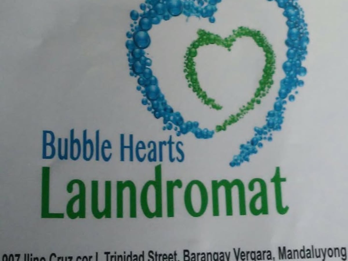 Bubble Hearts Laundromat laundry shop in Mandaluyong