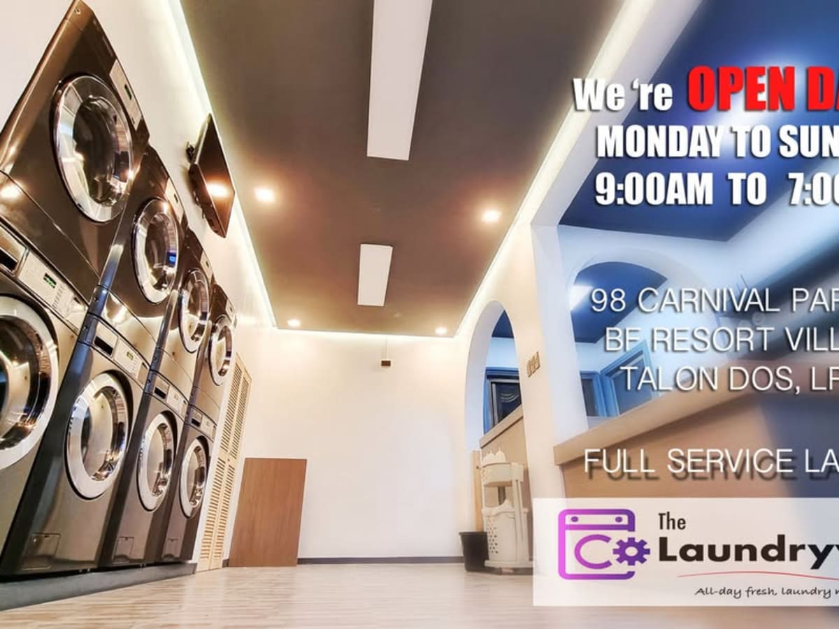 The Laundryvault laundry shop in Las Piñas