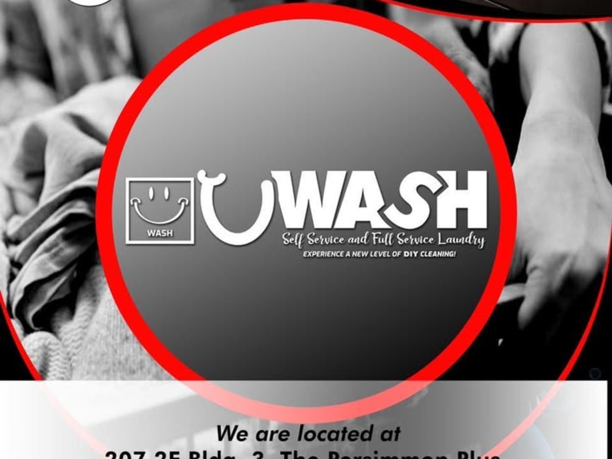UWASH, The Persimmon Plus laundry shop in Cebu City