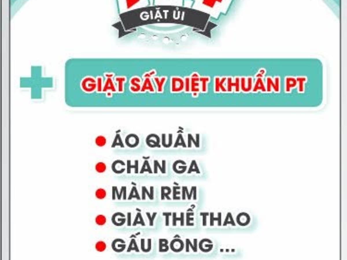 Giặt sấy diệt khuẩn PT laundry shop in Da Nang