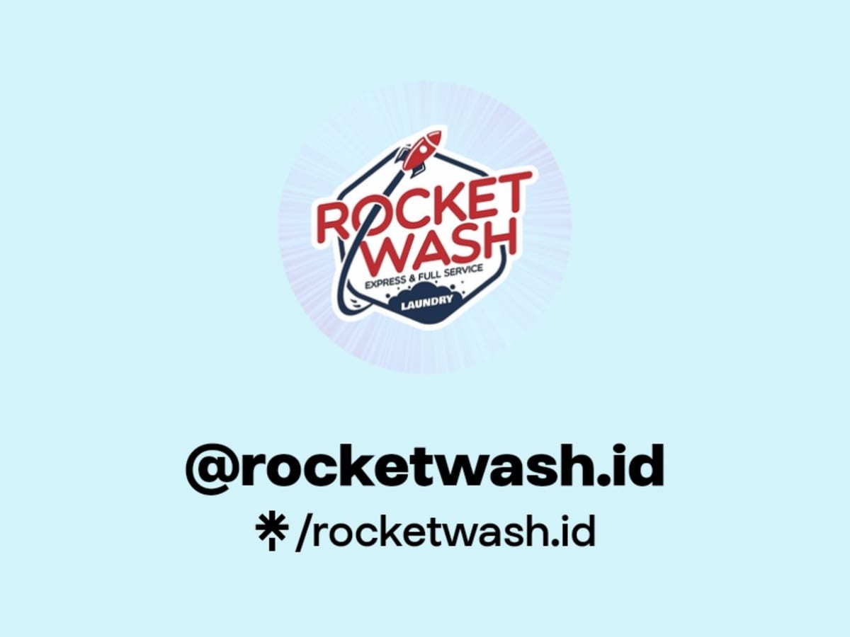 Rocket Wash Laundry | Express & Full Service | Self Service laundry shop in Jakarta Timur