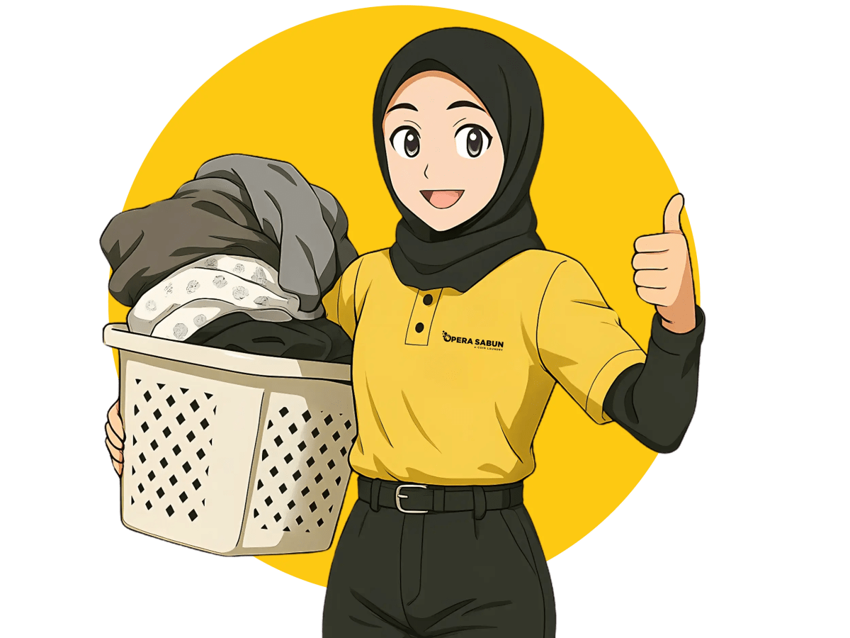 Laundry Opera Sabun Nologaten laundry shop in Yogyakarta