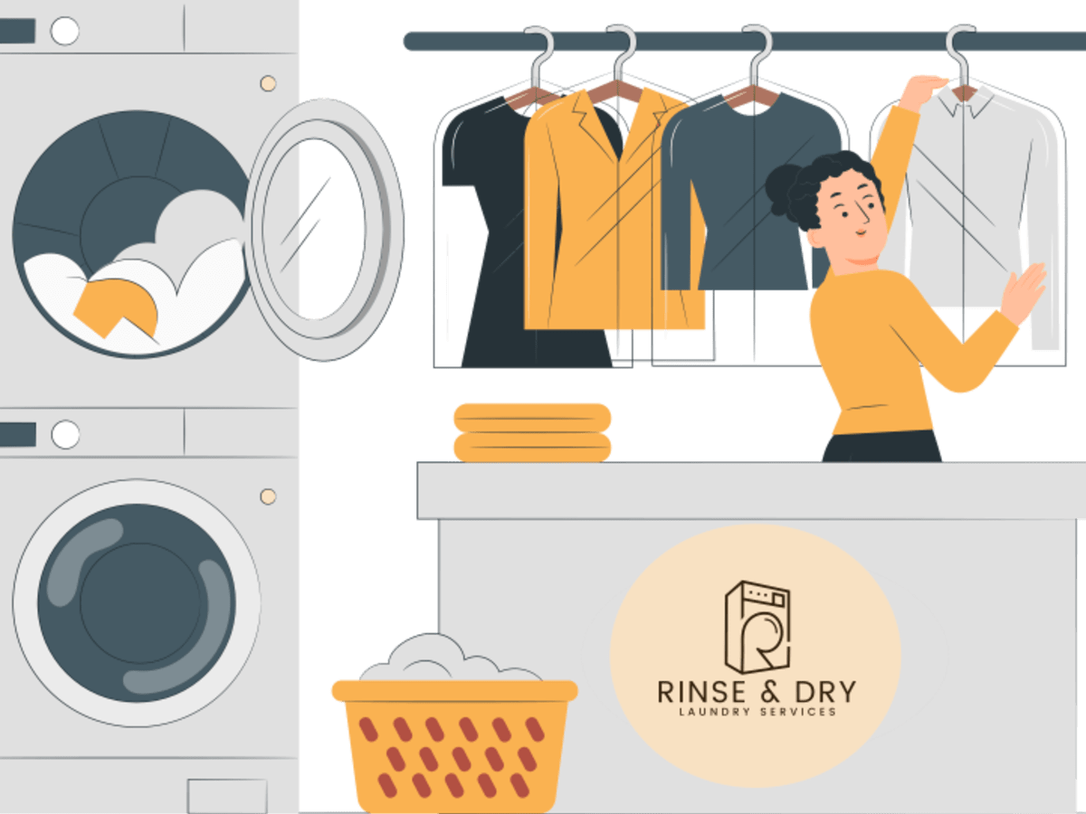 Rinse & Dry Laundry Services laundry shop in Lipa