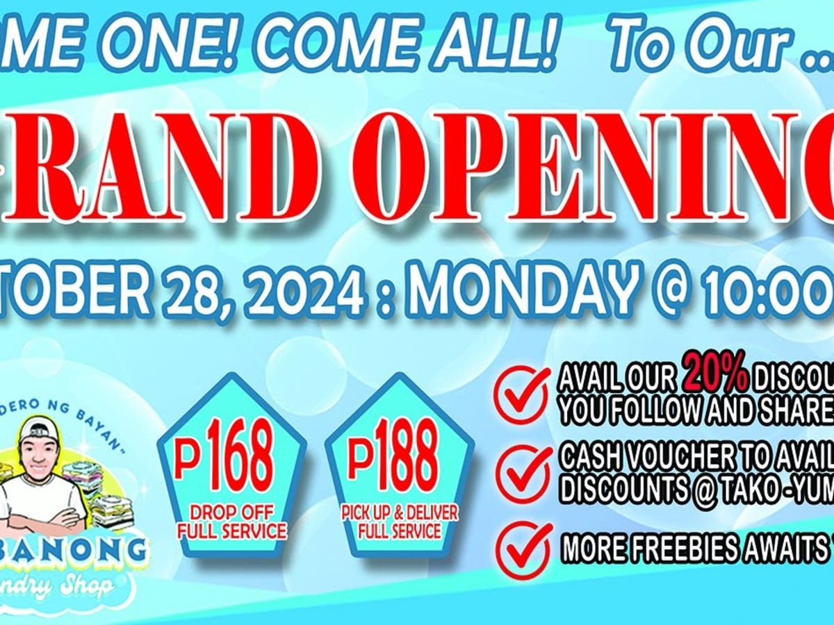 La Banong Laundry Shop laundry shop in Las Piñas