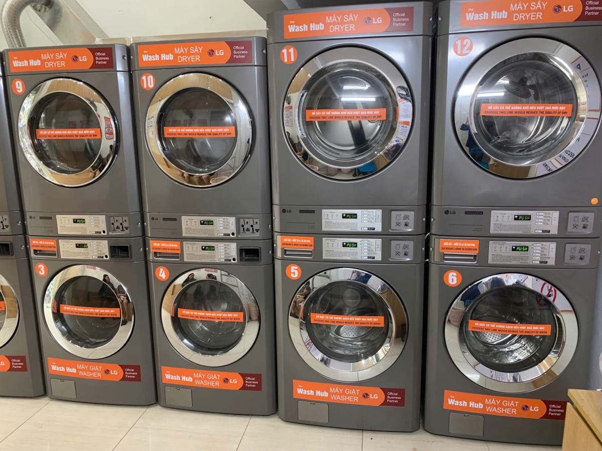 THe Wash Hub 247 - Giặt sấy 247 laundry shop in Hanoi