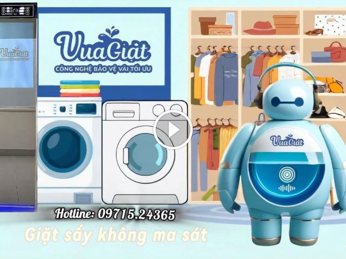 Vua Giặt Drymea laundry shop in Hanoi