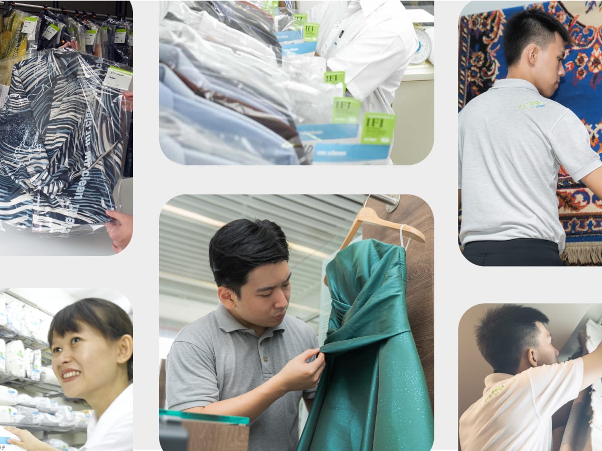 Mr.Clean Hock Choon laundry shop in Bukit Bintang