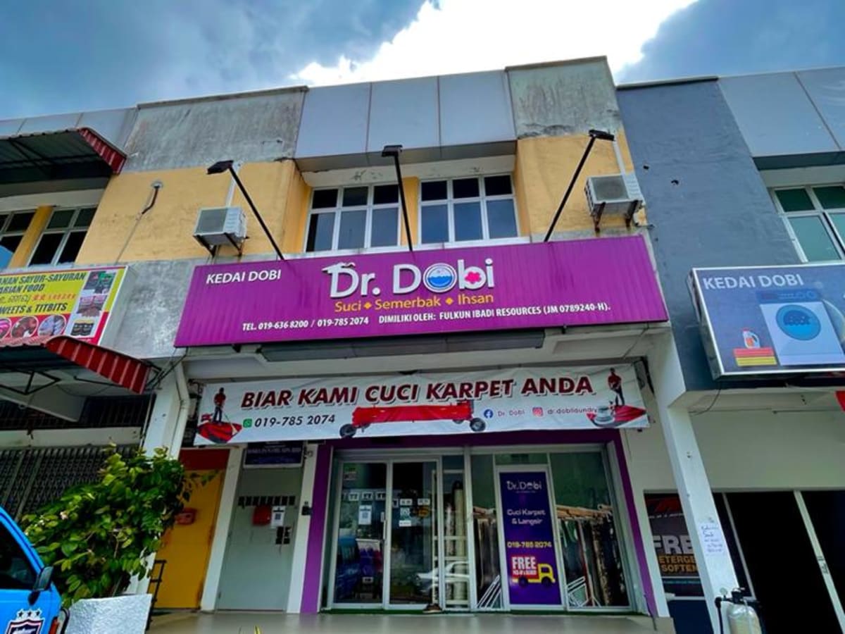 Dr. Dobi laundry shop in Johor Bahru