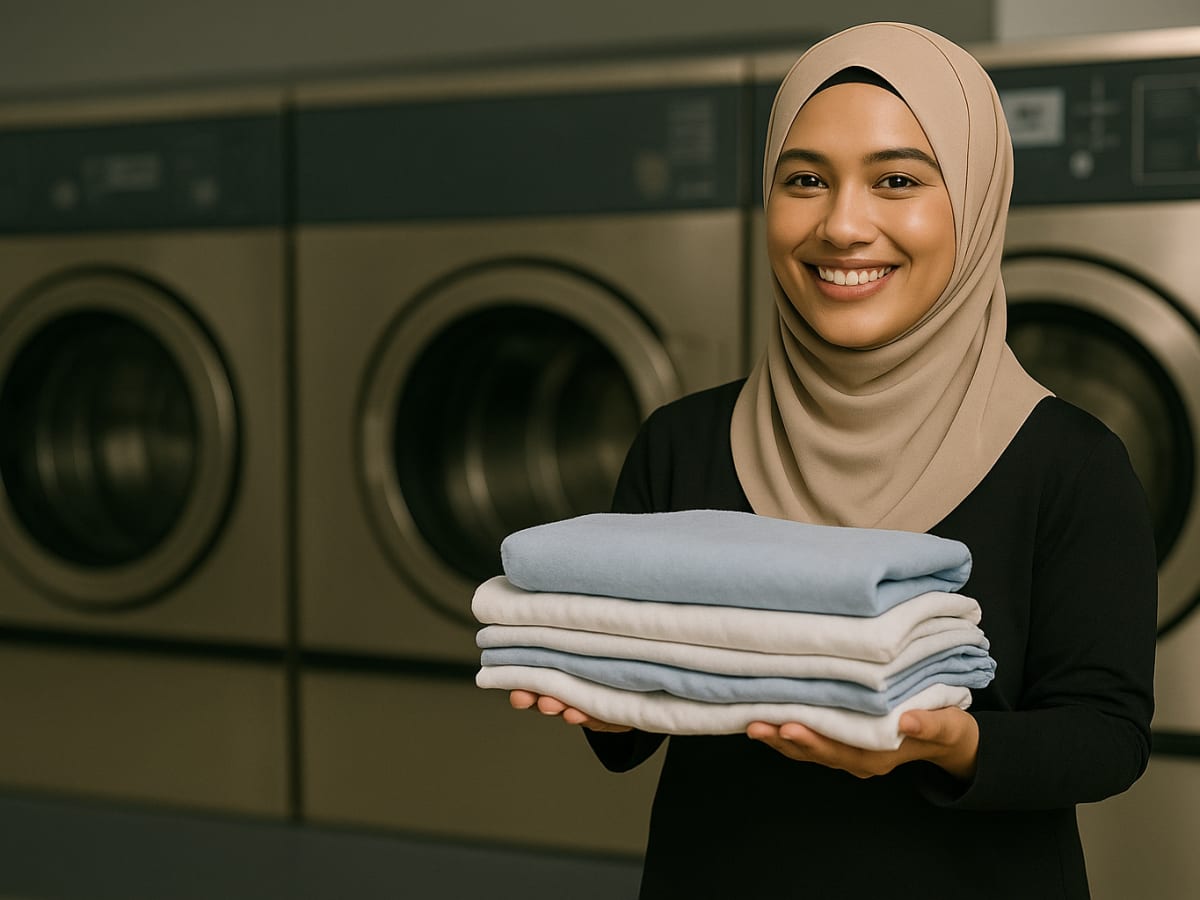 Lyxin Laundry - Factory laundry shop in Klang