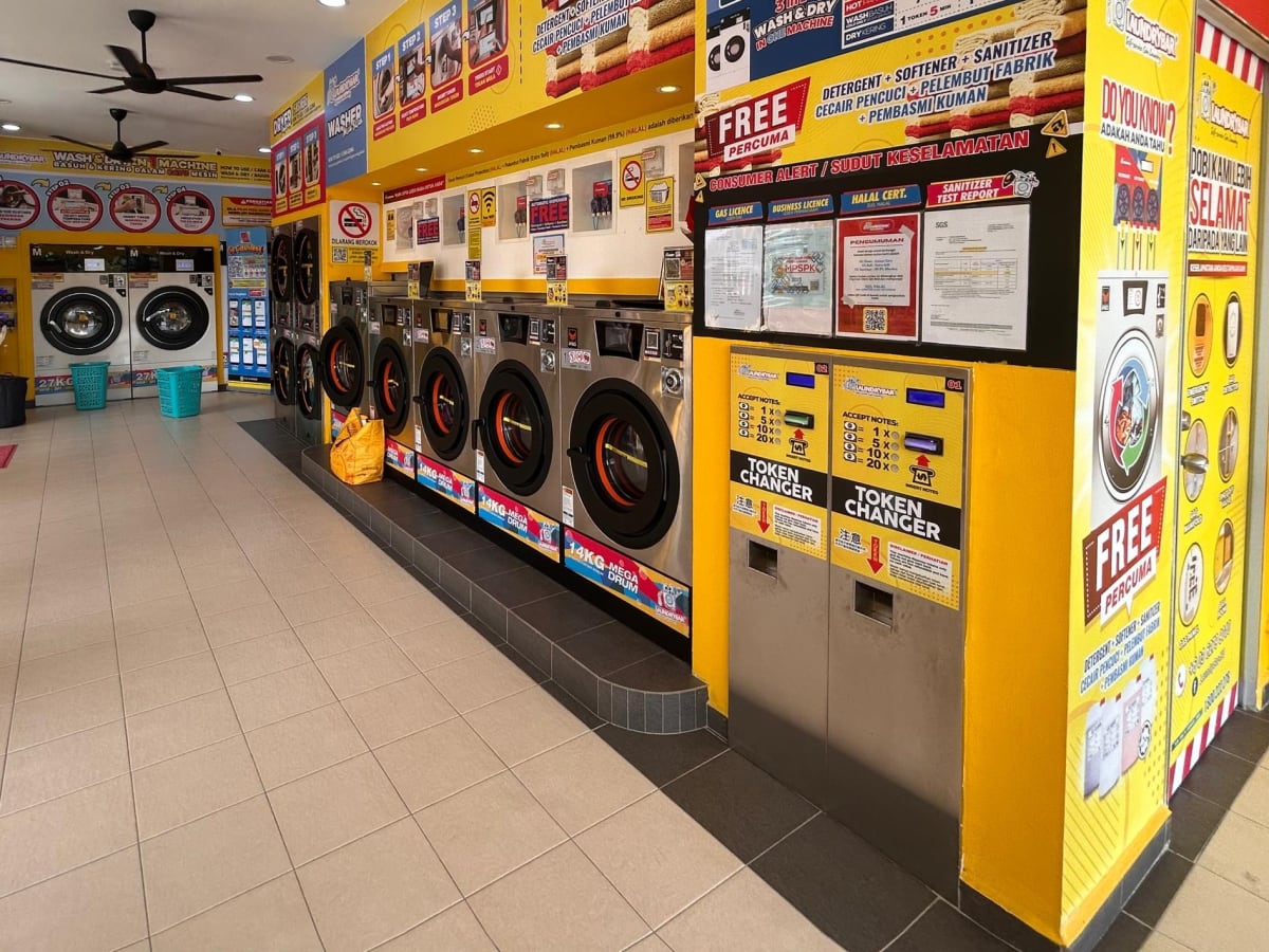 LaundryBar Self Serrvice Laundry Taman Inderawasih, Perai Penang laundry shop in Butterworth