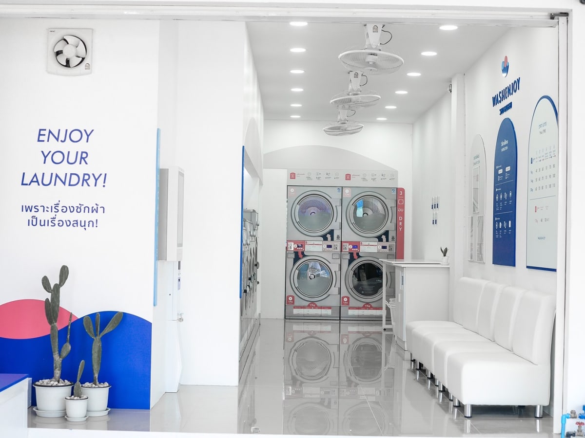 WASHENJOY ร้านสะดวกซัก สาขาแสมดำ 2 (บางกระดี่) laundry shop in Bang Khun Thian