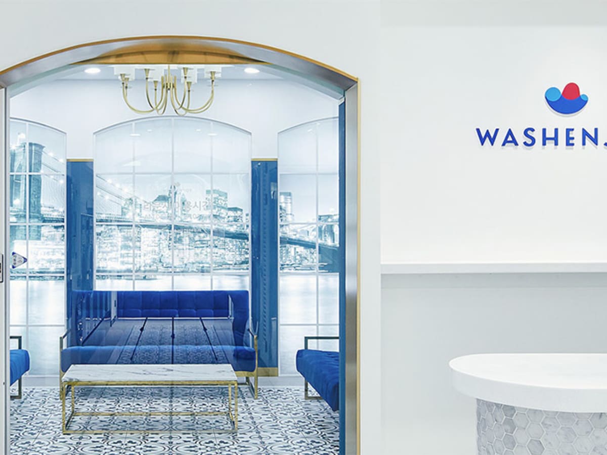 ร้านสะดวกซัก WASHENJOY บางแวก laundry shop in Phasi Charoen