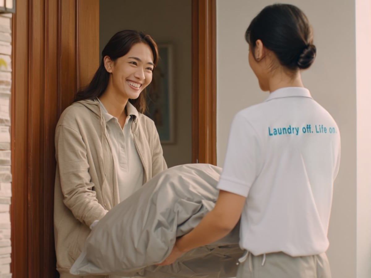 WasaWash Dry Cleaners laundry shop in Ratchada