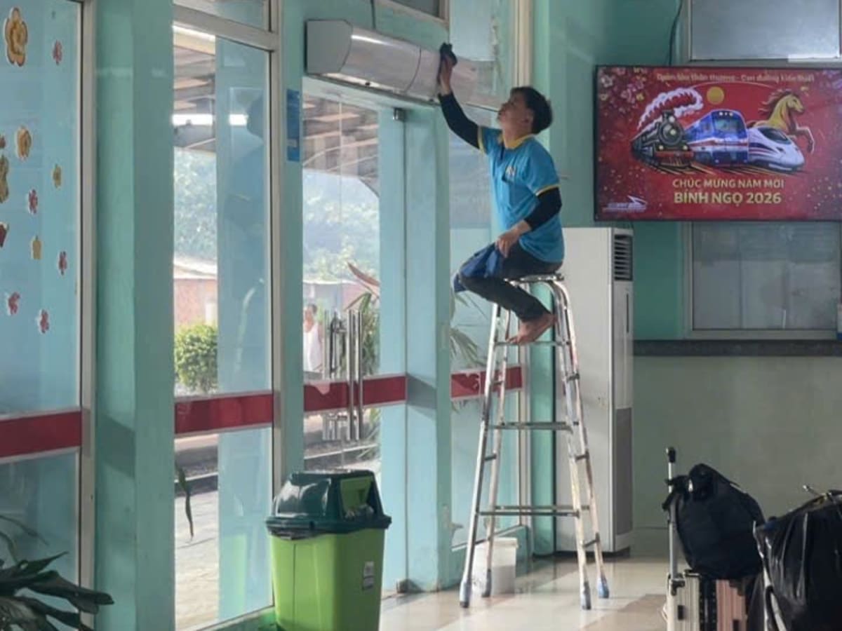 Vệ sinh công nghiệp Thế Giới Xanh laundry shop in Bien Hoa