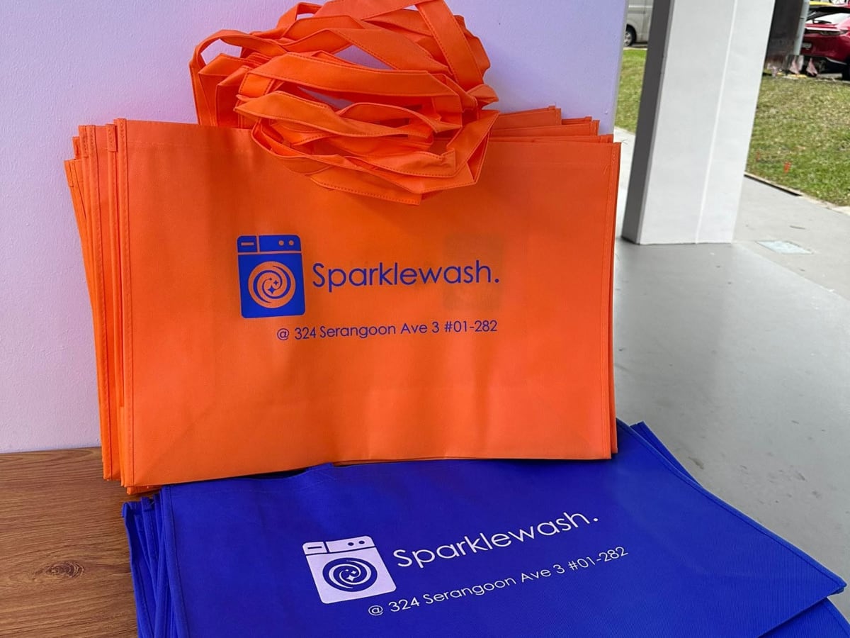 Sparklewash laundry shop in Hougang