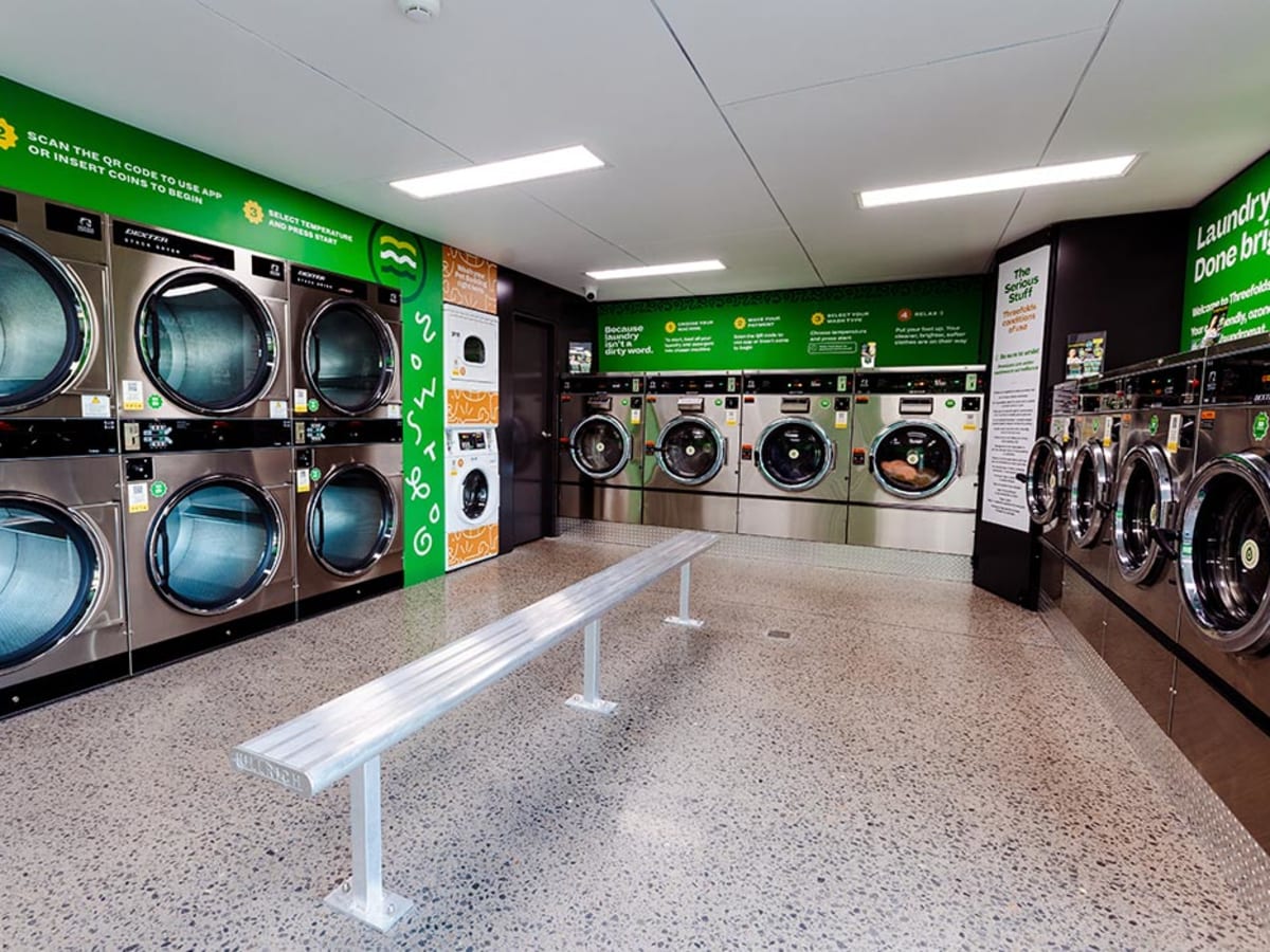Threefolds Laundromat laundry shop in Newcastle