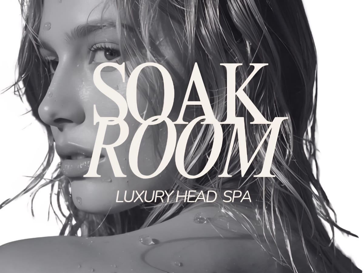 The Soak Room Head Spa laundry shop in Newcastle