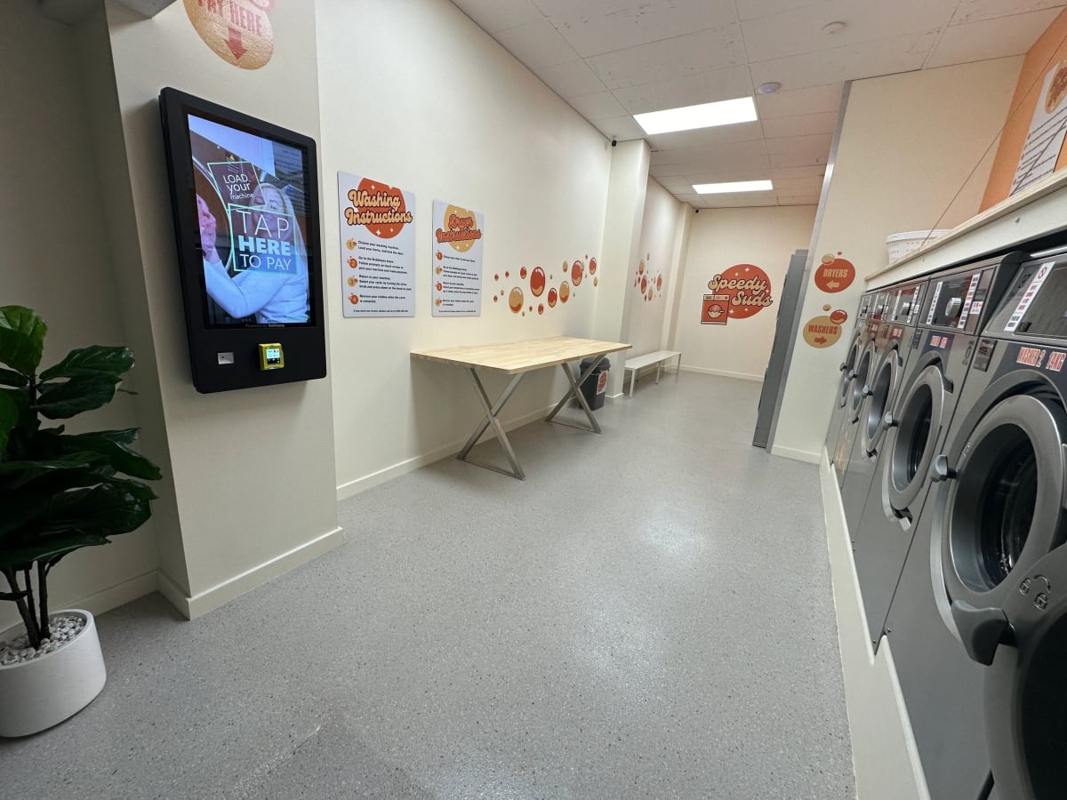 Speedy Suds Pty Ltd laundry shop in Newcastle
