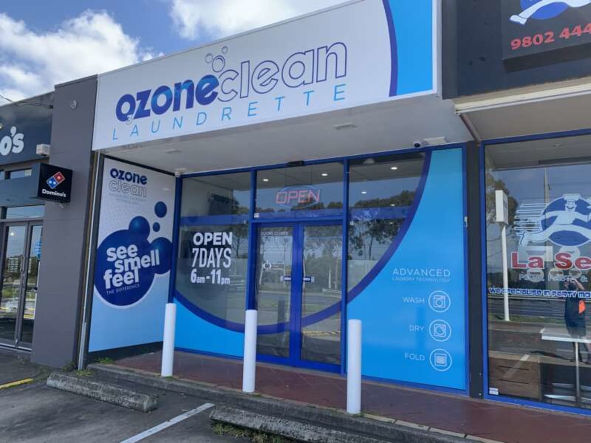 Ozone Clean Laundrette laundry shop in Melbourne