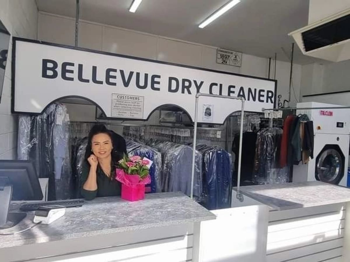Bellevue Dry Cleaners laundry shop in Geelong