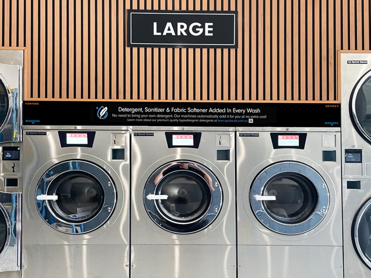 24/7 QuickSuds Laundromat Clontarf laundry shop in Brisbane