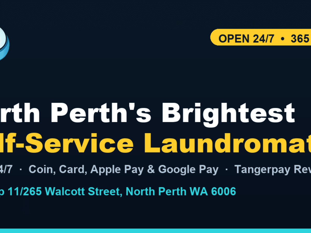 Easy Spin Laundromat laundry shop in Perth