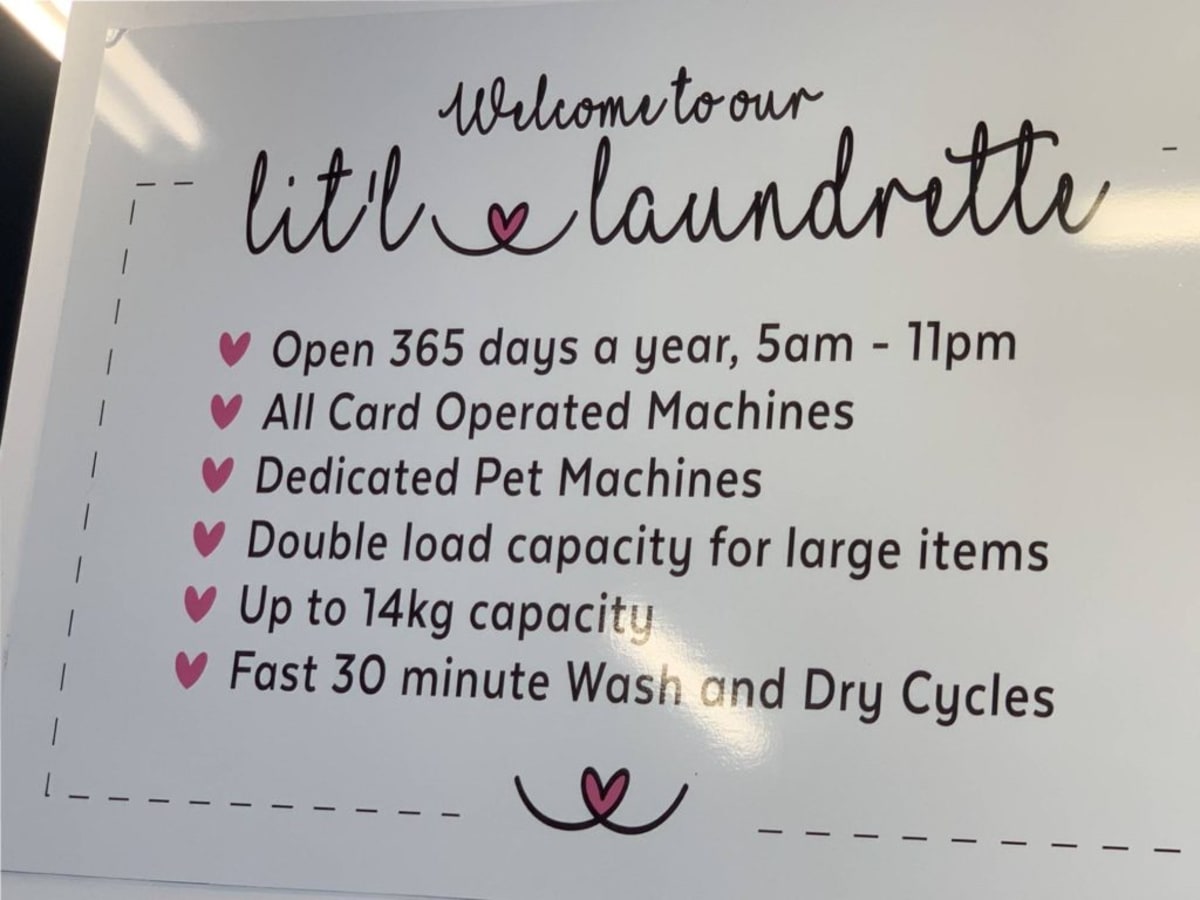 Wembley Lit'l Laundrette laundry shop in Perth