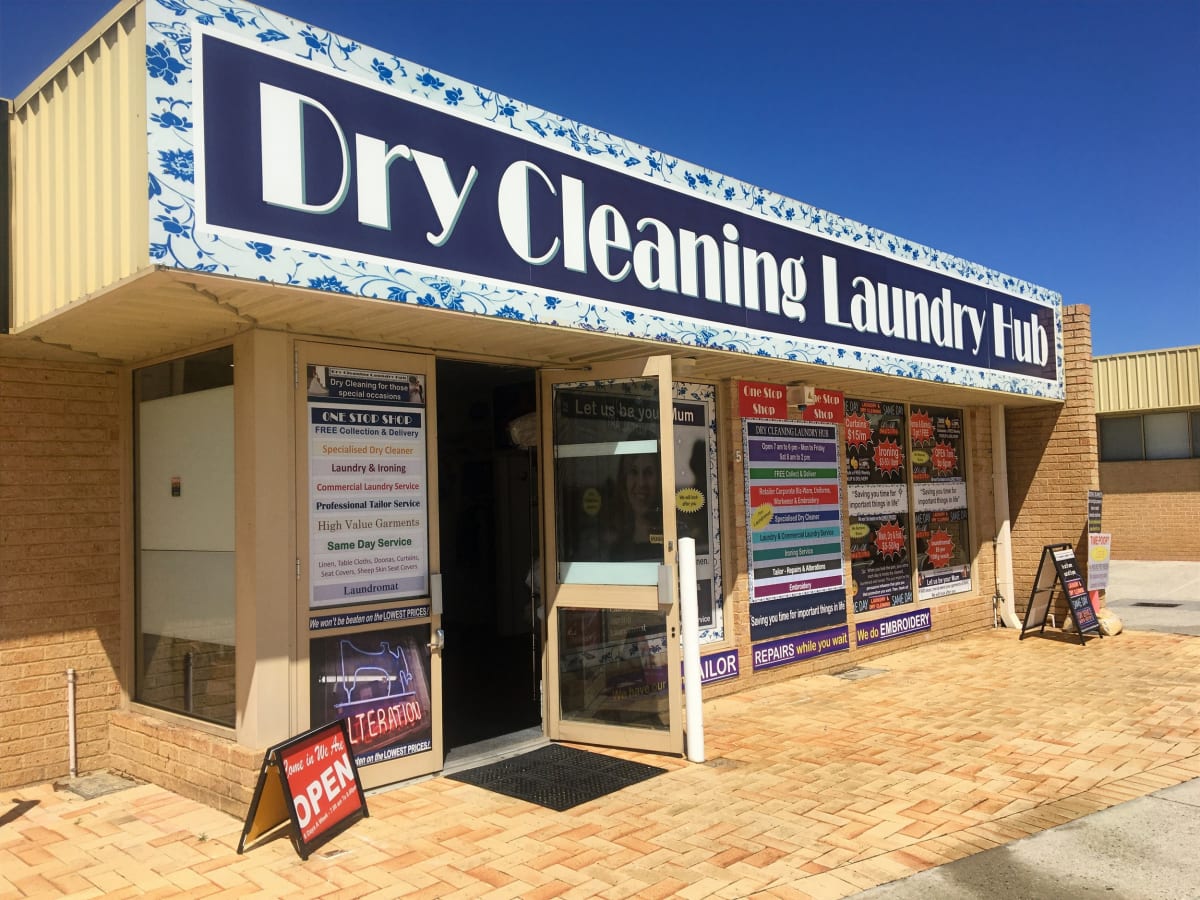 Dry Cleaning Laundry Hub laundry shop in Perth