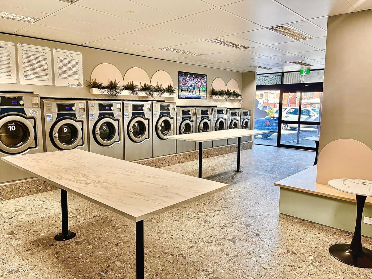 SupaWash laundry shop in Adelaide