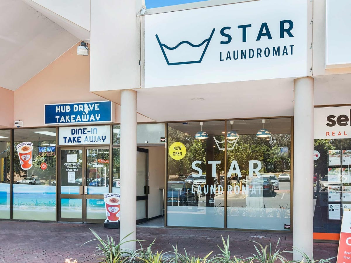Star Laundromat laundry shop in Adelaide