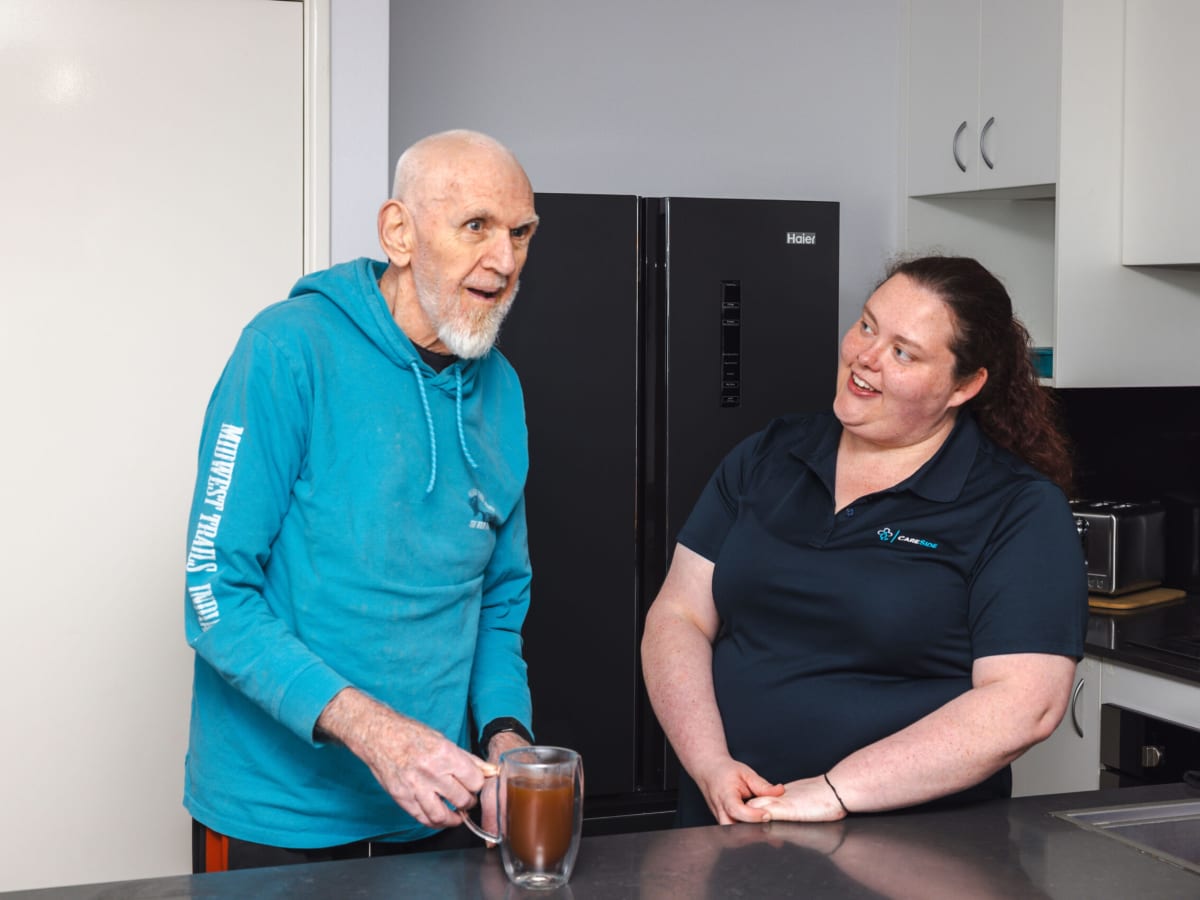 The CareSide laundry shop in Adelaide