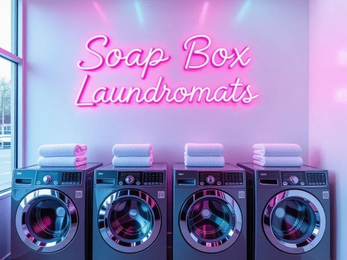 Soapbox Laundromat Belconnen laundry shop in Canberra