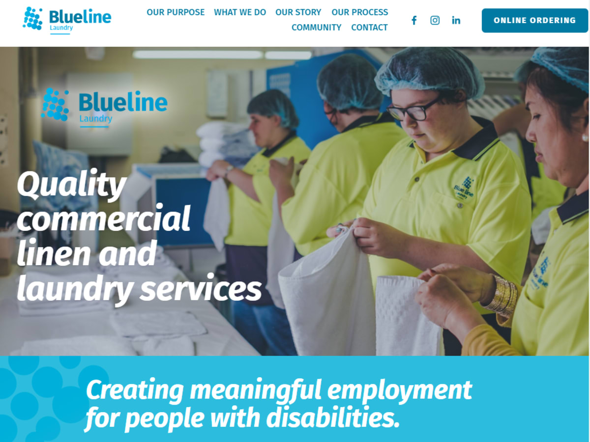 Blueline Laundry laundry shop in Launceston