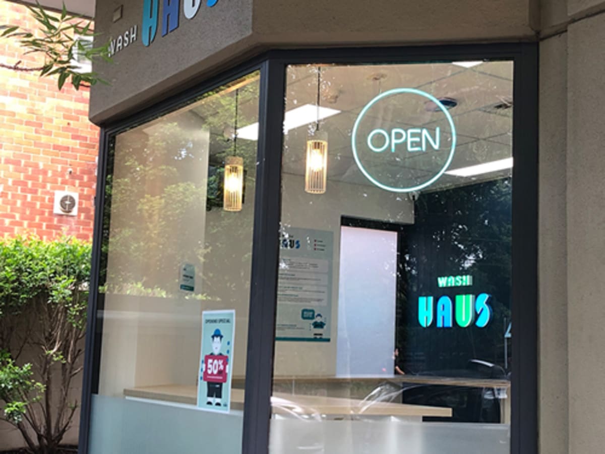 Wash Haus Macquarie Park laundry shop in Sydney