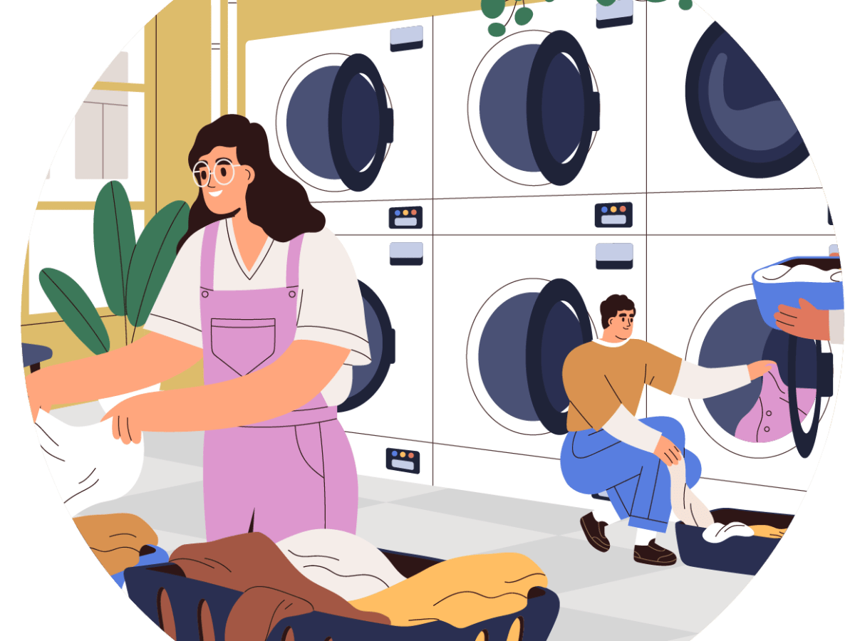 Washeteria laundry shop in Sydney