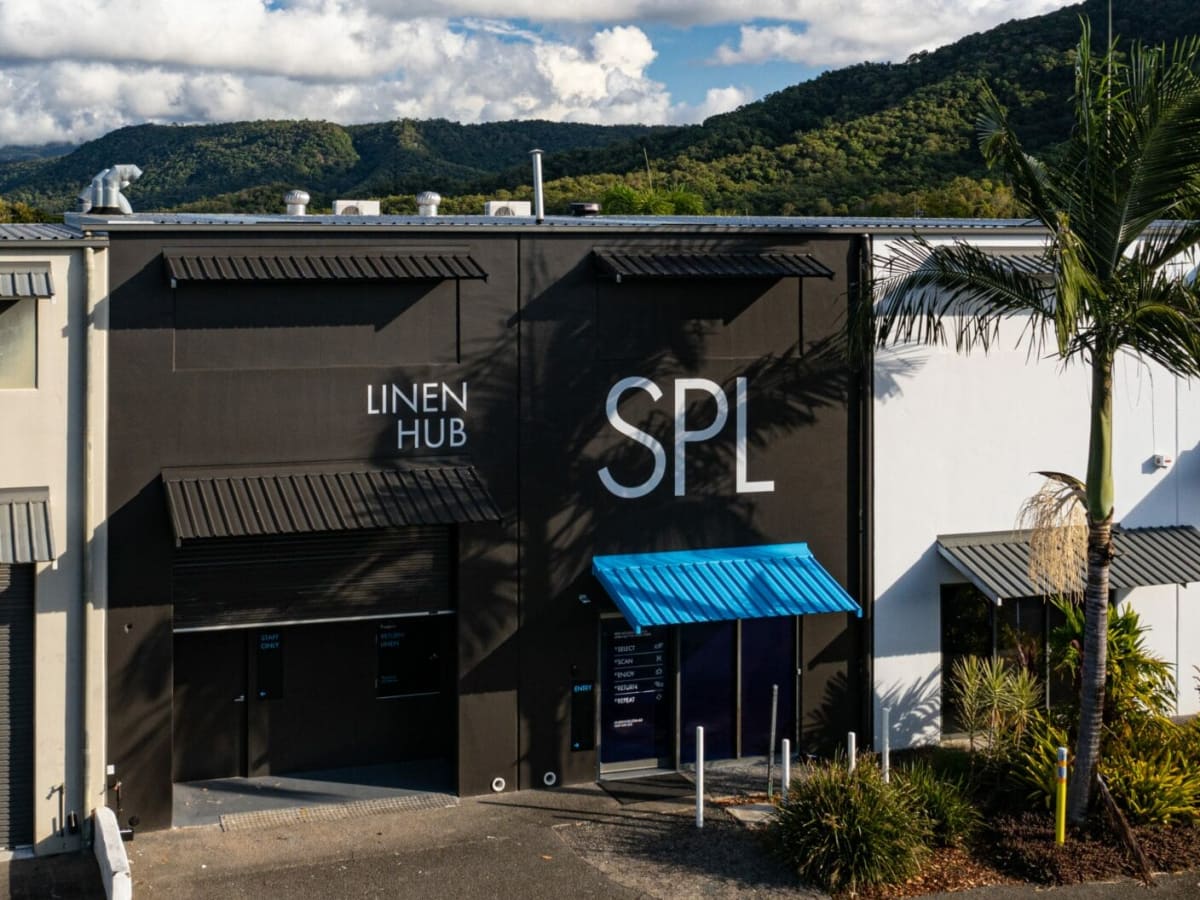 SPL Linen Hub Port Douglas laundry shop in Cairns