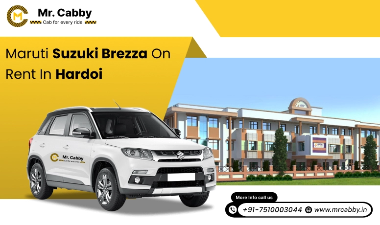 Hire Maruti Suzuki Vitara Brezza cab on rent in Hardoi