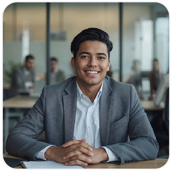 Latino professional ready to find their next career opportunity