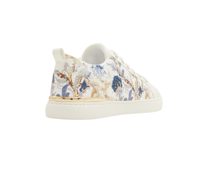 Sapatilhas rasas em branco - DILATHIELLE - Vista 3