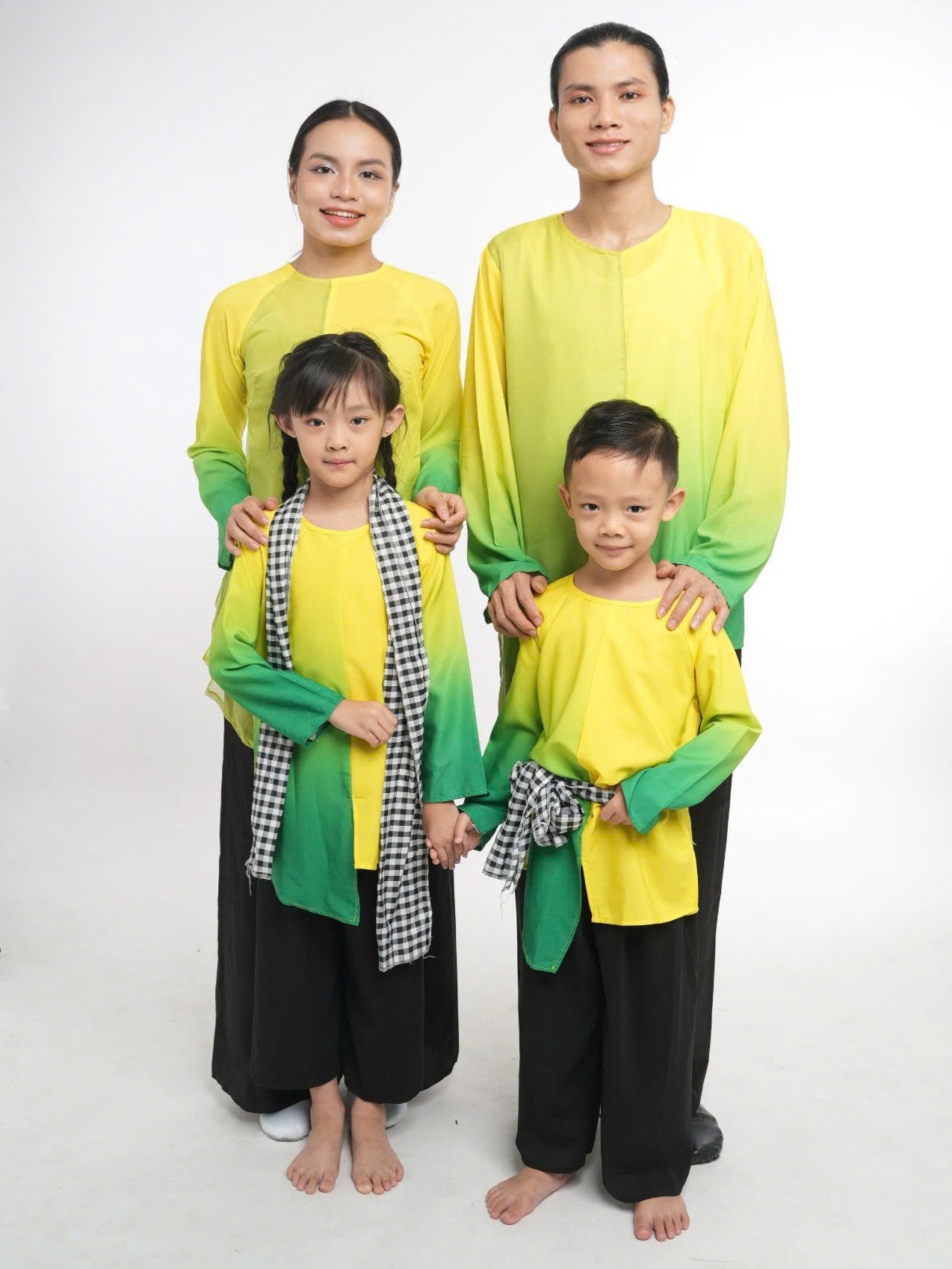 Bà ba loang xanh trẻ em