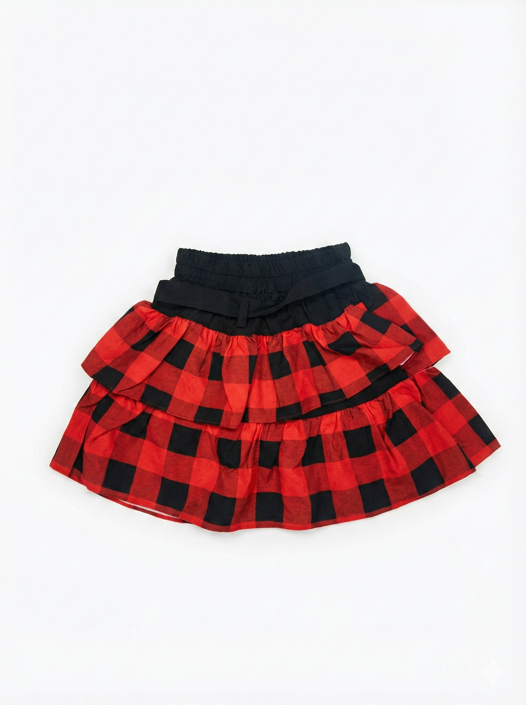 Váy học sinh caro đỏ