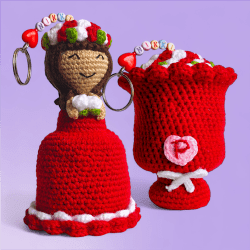Beloved Reversible Doll Bouquet