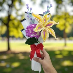 Tangled Rapunzel & Carnation flower