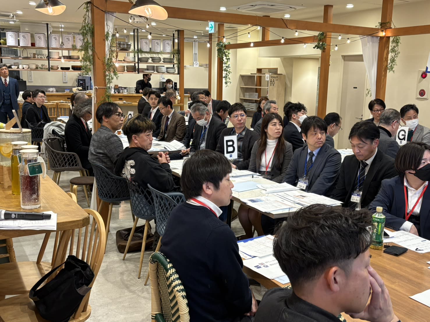 会場の参加者の様子